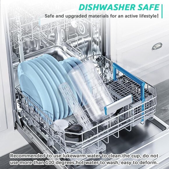 Fruit Infuser Water Bottle - 68 OZ Leakproof Plastic Infusion Bottle With Straw - Picture 7 of 7